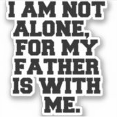 STICKER JE NE SUIS PAS SEUL (Devant)