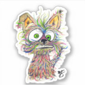 Sticker Je ne suis pas stressé ! (Devant)