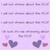 Sticker Je N'Insisterai Pas Sur Ce PCS (Devant)