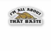 Sticker Je parle de cette casserole ! Classique (Devant)