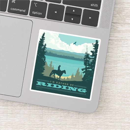 Sticker Je Préférerais Me Rendre (Détail)