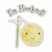 Sticker Je suis accro (Devant)