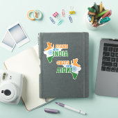 Sticker Je suis avec l'Inde II (Couverture iPad)