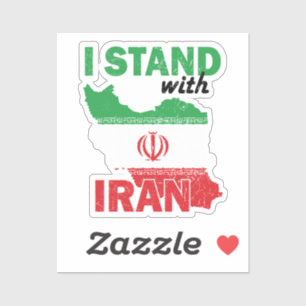 Sticker Je suis avec l'iran
