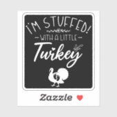 Sticker Je suis bourrée d'une petite mère Cool de Turquie (Feuille)