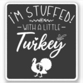 Sticker Je suis bourrée d'une petite mère Cool de Turquie (Devant)