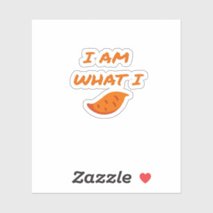 Sticker Je suis ce que je Yam Classic