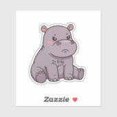 Sticker Je suis difficile (Feuille)