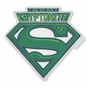 Sticker Je suis la kryptonite de mon père (Devant)
