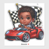 Sticker Je suis prêt à courir (Feuille)