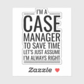 Sticker Je Suis Responsable Coque Pour Gagner Du Temps Sup (Feuille)