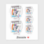 Sticker Je suis Ridin avec Biden (Feuille)