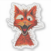 Sticker Je suis tout statique ! (Devant)