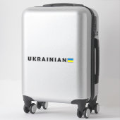 Sticker Je suis ukrainien (Sur valise)