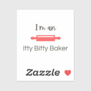 Sticker Je suis un Bitty Baker