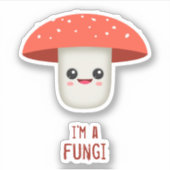 Sticker Je suis un champignon (Devant)