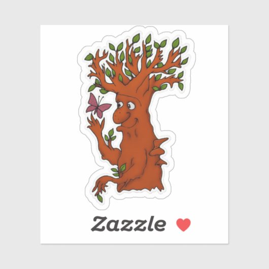 Sticker Je suis un Ent ! (Feuille)