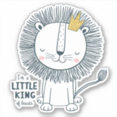 Sticker Je suis un petit roi (Devant)