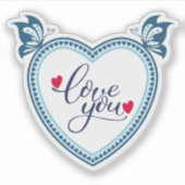 Sticker Je T'Aime (Devant)