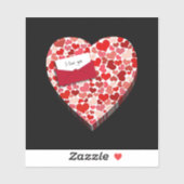 Sticker Je T'Aime (Feuille)