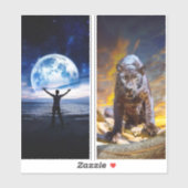 Sticker Je vais concevoir une couverture de livre professi (Feuille)