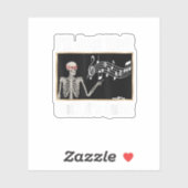 Sticker Je Vais Juste Attendre Qu'Il S'Agisse D'Une Salle  (Feuille)