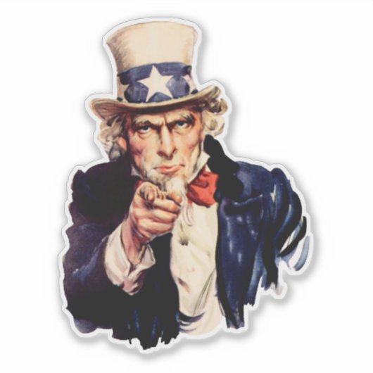 Sticker Je Vous Veux ! (Devant)