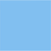 Sticker Jean bleu (couleur unie) (Devant)