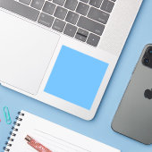 Sticker Jean bleu (couleur unie) (Ordinateur portable avec iPhone)