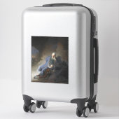 Sticker Jeremiah Lamenting sur la chute de Jérusalem, Remb (Sur valise)