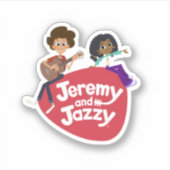 Sticker Jeremy et Jazzy (Devant)