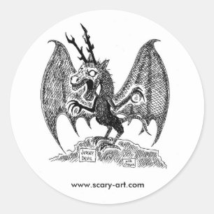 Sticker Jersey Devil