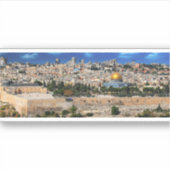 Sticker Jérusalem Mosquée Aqsa Palestine (Devant)