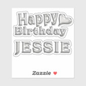 Sticker Jessie Joyeux Anniversaire (Feuille)