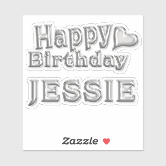 Sticker Jessie Joyeux Anniversaire (Feuille)