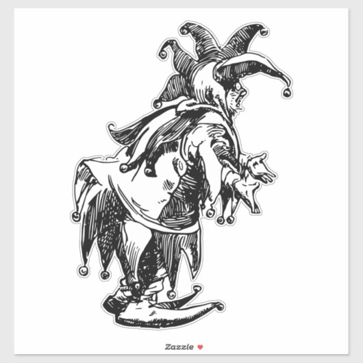 Sticker Jester (Feuille)