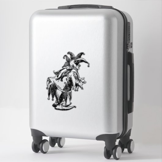 Sticker Jester (Sur valise)