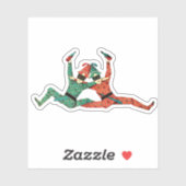 Sticker Jester de cour (Feuille)