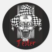 Sticker Jester Mort. (Devant)