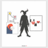 Sticker Jester Patch (Feuille)