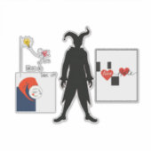 Sticker Jester Patch (Devant)