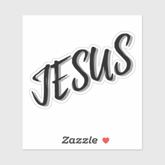 Sticker Jésus (Feuille)