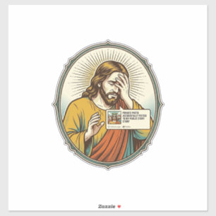 Sticker Jésus ajouté à l'histoire au lieu d'un message dir