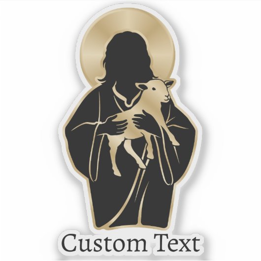 Sticker Jésus Berger (Devant)