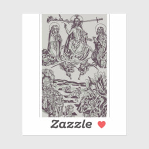 Sticker Jésus-Christ est le juge de l'univers
