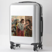 Sticker Jésus-Christ guérissant l'aveugle (Sur valise)