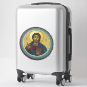 Sticker Jésus-Christ Pantocrator  (Sur valise)
