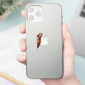 Sticker Jésus-Christ vous regarde, Jésus Je l'ai vu (Téléphone)