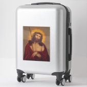 Sticker Jésus est couronné d'une couronne d'épines (Sur valise)