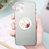 Sticker Jésus est la raison de la saison Citation (Téléphone)